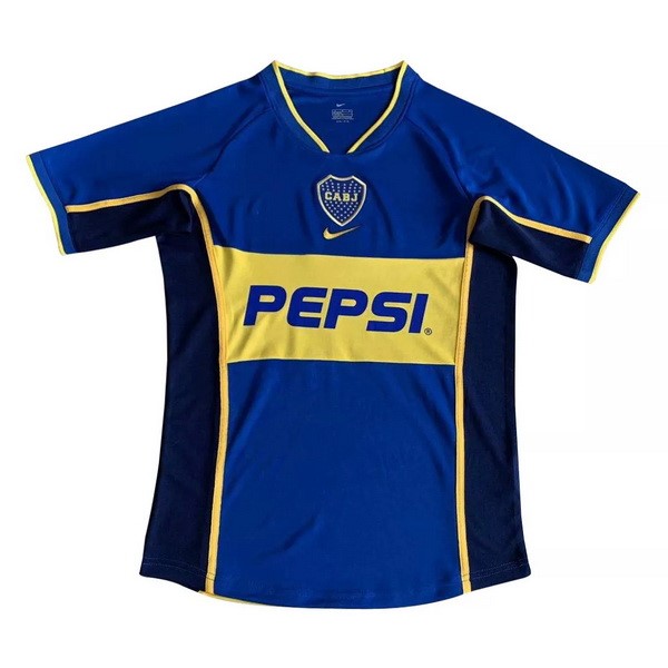 Tailandia Camiseta Boca Juniors 1st Retro 2002 Azul